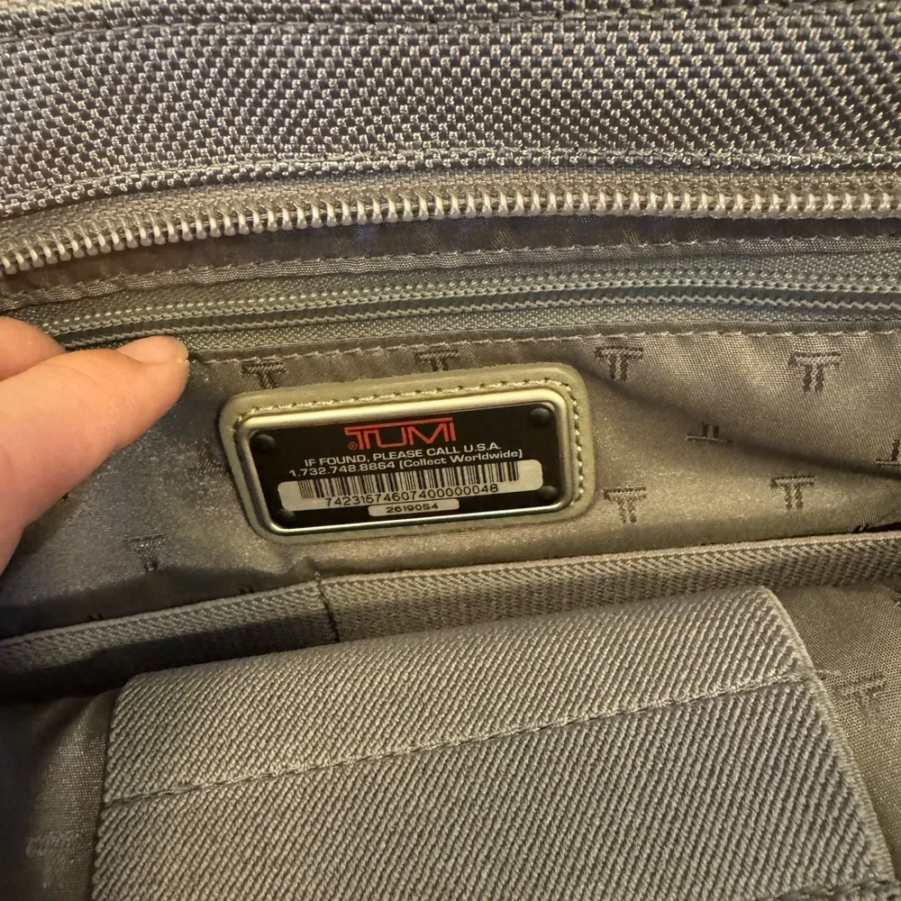 TUMI Gray Men's Work Bag